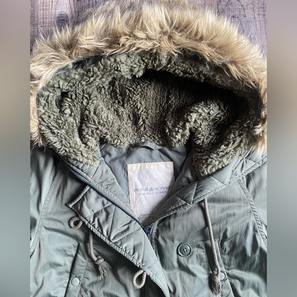 Denim & Supply Ralph Lauren Coat, Parka Millitary Jacket Small - Picture 3 of 12